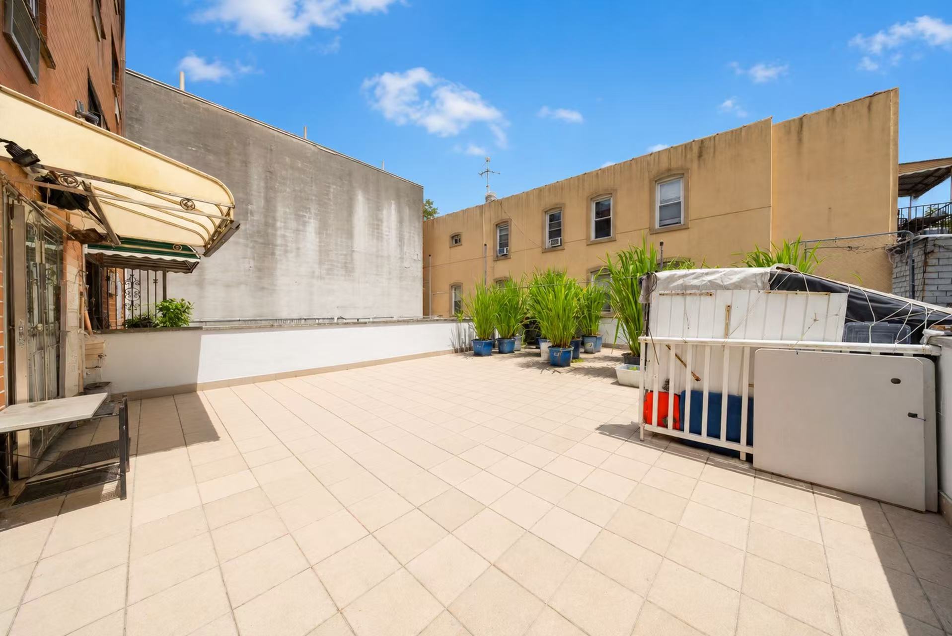 Large private terrace at 100-05 37th Avenue #1B